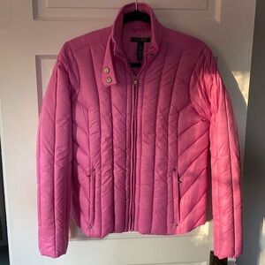 Ralph Lauren women’s winter jacket. Pink. New without tags.